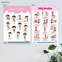 Daily Routine & Emotions Chart – A Fun & Interactive Learning Tool for Kids!