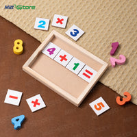 Wooden Number Chips Set – Hands-on Math Learning for Kids