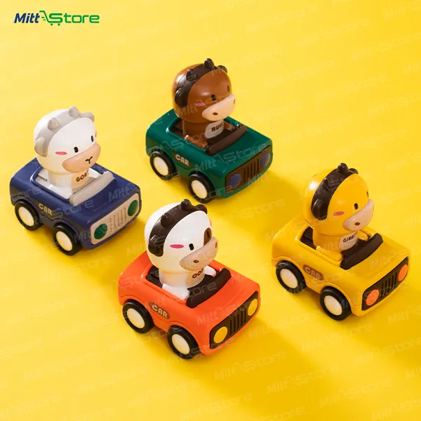 Push Ride Toddler Toy Car Set For Kids