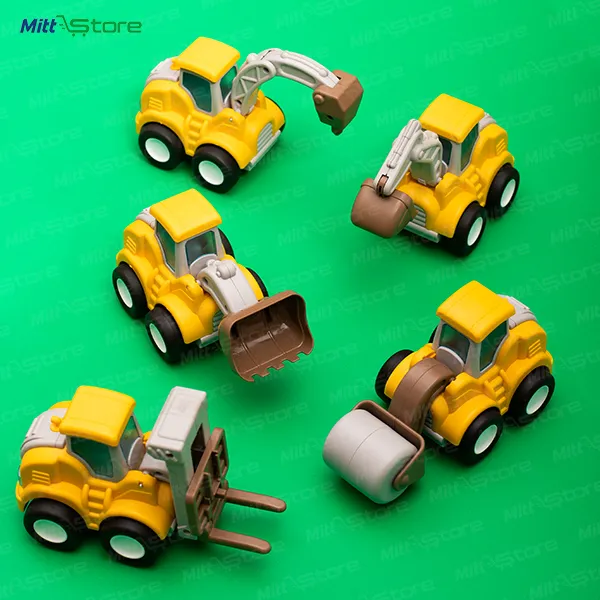 Construction Vehicles Toy Set for Kids