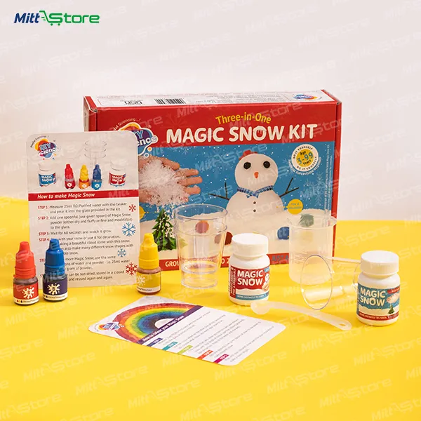 DIY Magic Snow Kit For Toddlers