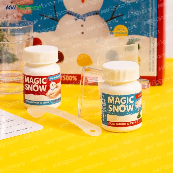DIY Magic Snow Kit For Toddlers