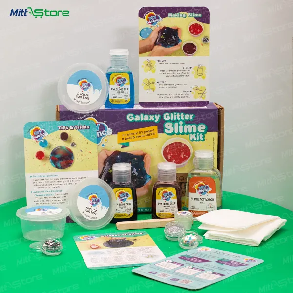 Galaxy Glitter Slime | DIY Science Kit 