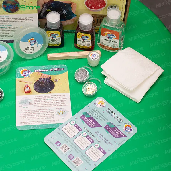 Galaxy Glitter Slime | DIY Science Kit 