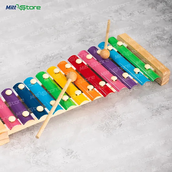 Wooden Rainbow Xylophone Large – Fun Musical Toy for Toddlers