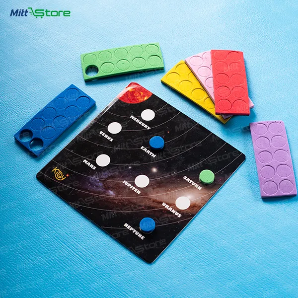 Magnaplay Solar System Magnetic Learning Board for Kids