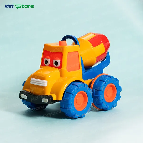 Cement Mixer Truck Toy | Friction Powered Construction Play