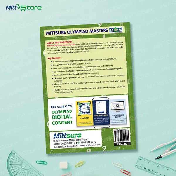 Mittsure Olympiad Masters (MOM) workbooks class 3: Mathematics