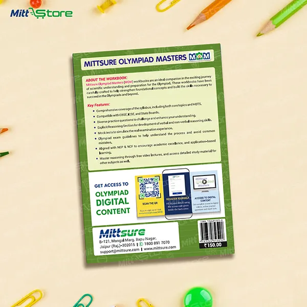 Mittsure Olympiad Masters (MOM) workbooks class 3: Science
