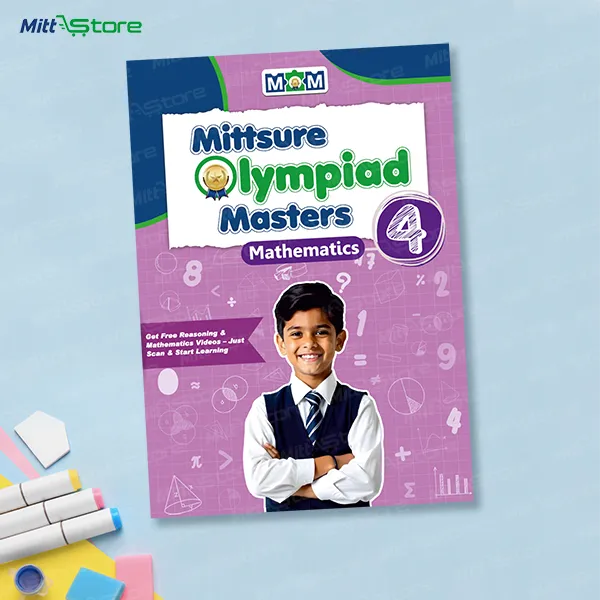 Mittsure Olympiad Masters (MOM) workbooks class 4: Mathematics