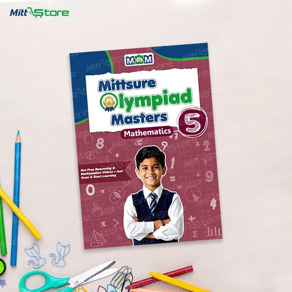 Mittsure Olympiad Masters (MOM) workbooks class 5: Mathematics
