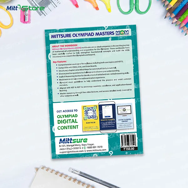 Mittsure Olympiad Masters (MOM) workbooks class 7: Mathematics