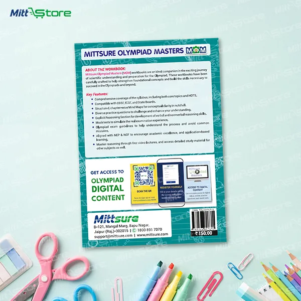 Mittsure Olympiad Masters (MOM) workbooks class 7: Science