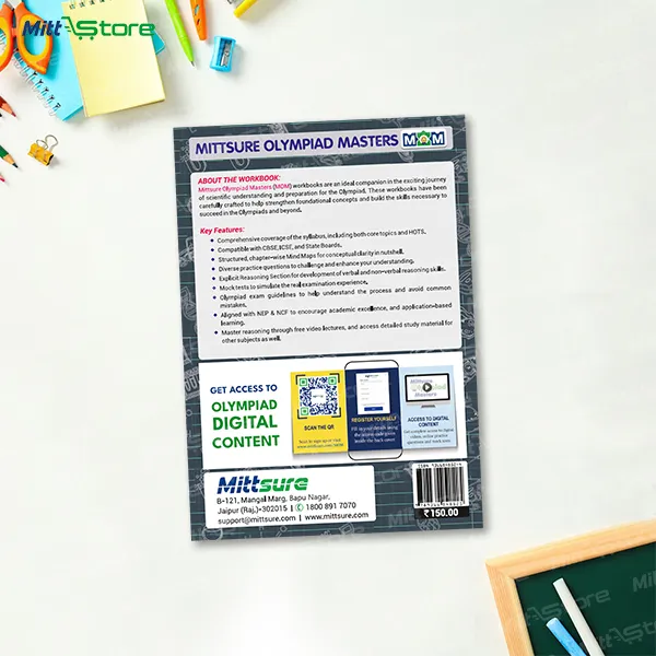 Mittsure Olympiad Masters (MOM) workbooks class 10: Science