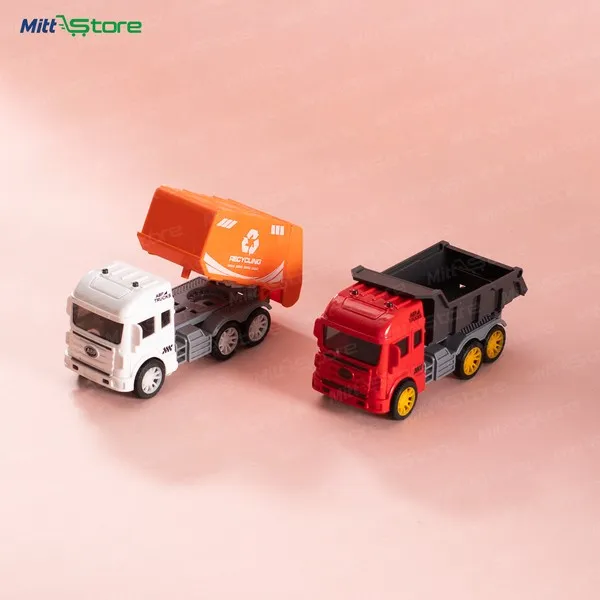 Construction & Utility Truck Set – 12 Piece Toy for Kids