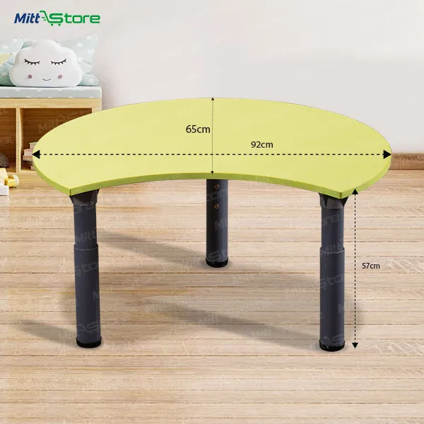 Playful Green Activity Table for Learning & Fun