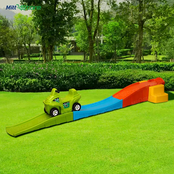 Ride-On Bike with Detachable Ramp Track – Fun Indoor & Outdoor Toy for Kids