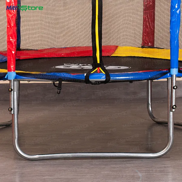 Kids Trampoline with Safety Net – Safe Indoor & Outdoor Play