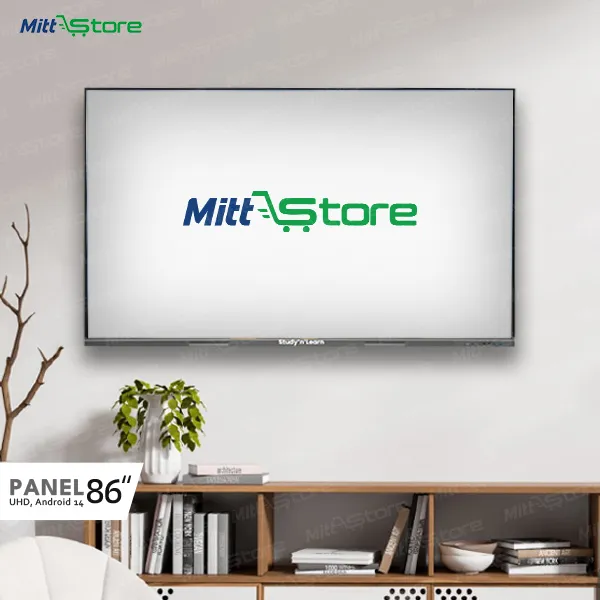 86" UHD interactive display with powerful audio, Android 14 and extensive I/O