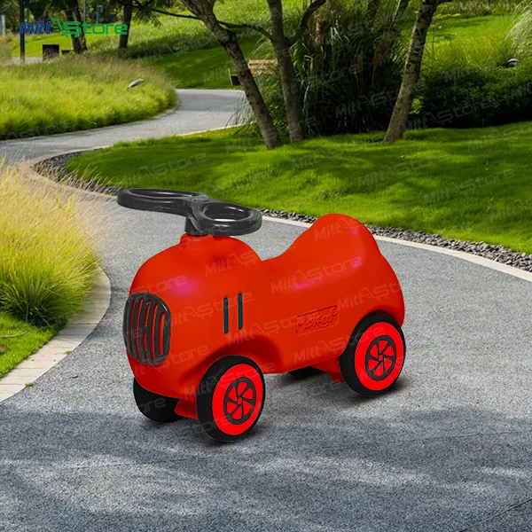 Red Kids Ride-On Car – Safe Push Rider Toy for Toddlers, Indoor & Outdoor Use