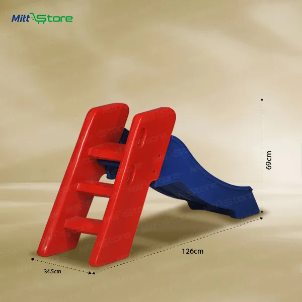 Children’s Play Slide – Blue & Red, Durable, Safe & School-Friendly