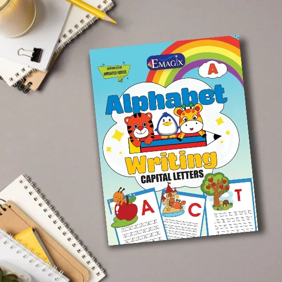 Emagix Alphabet Writing (Capital Letters) – Nursery Writing Practice Book
