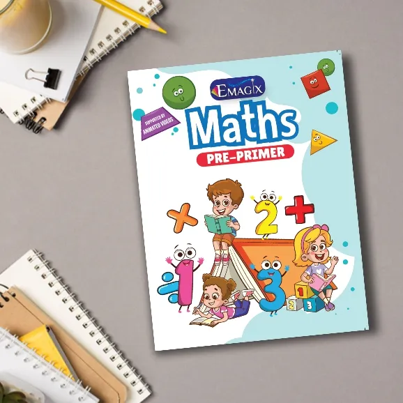 Emagix Maths Pre-Primer – LKG Math Skills Book