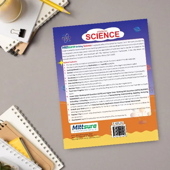 Class 5 Science | Science Learning Book | Size 23×36 cm