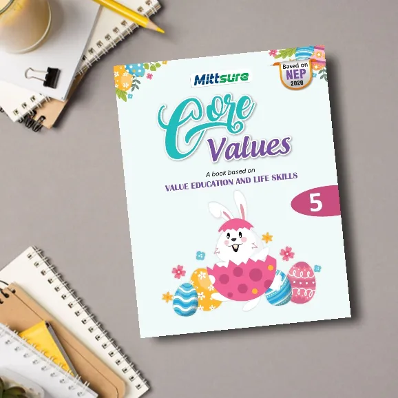 Class 5 Core Values | Moral Education Book | Size 23×36 cm