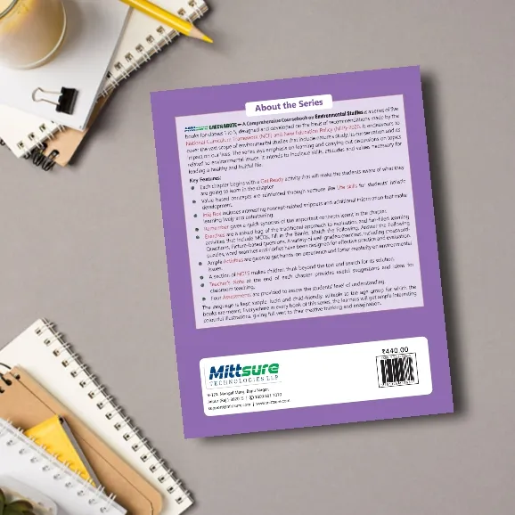 Class 5 Environmental Studies (EVS) | Environmental Learning Book | Size 23×36 cm