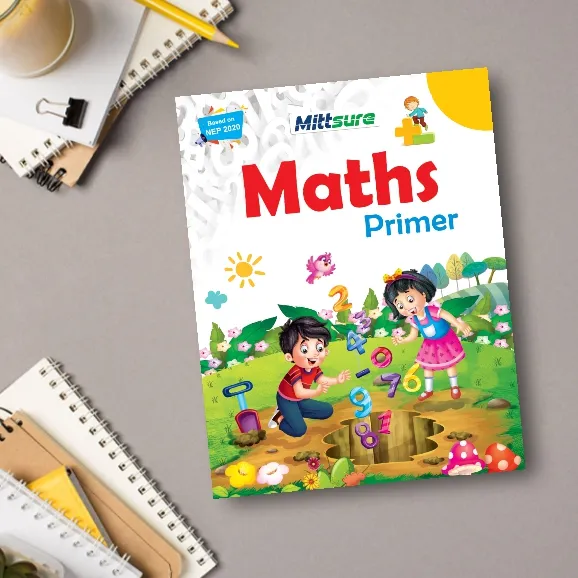 UKG Maths Primer | Early Mathematics Learning Book | Size 23×36 cm