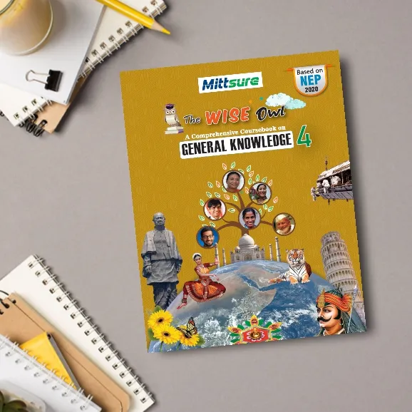 Class 4 General Knowledge | Knowledge Development Book | Size 23×36 cm