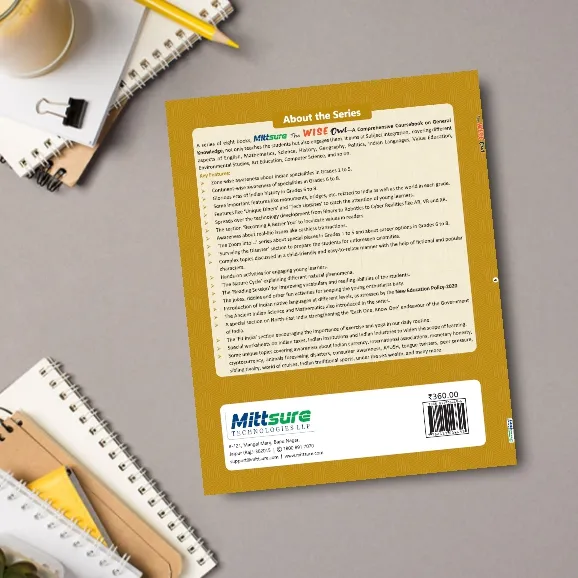 Class 4 General Knowledge | Knowledge Development Book | Size 23×36 cm