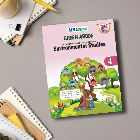Class 4 Environmental Studies (EVS) | Environmental Learning Book | Size 23×36 cm