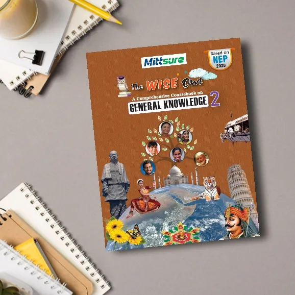 Class 2 General Knowledge | Knowledge Development Book | Size 23×36 cm