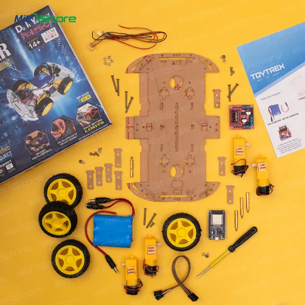 DIY STEAM Robot Car Kit | Build Your Own Smart Vehicle