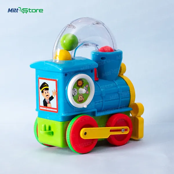 Push Train Toy | Rolling Engine with Moving Balls