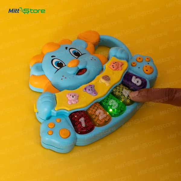 Happy Paws Musical Learning Keyboard – Animal Sound & Light Educational Toy