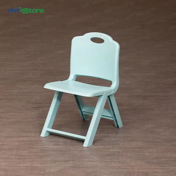 Ergonomic Pastel Blue Folding Activity Chair for Toddlers & Kids