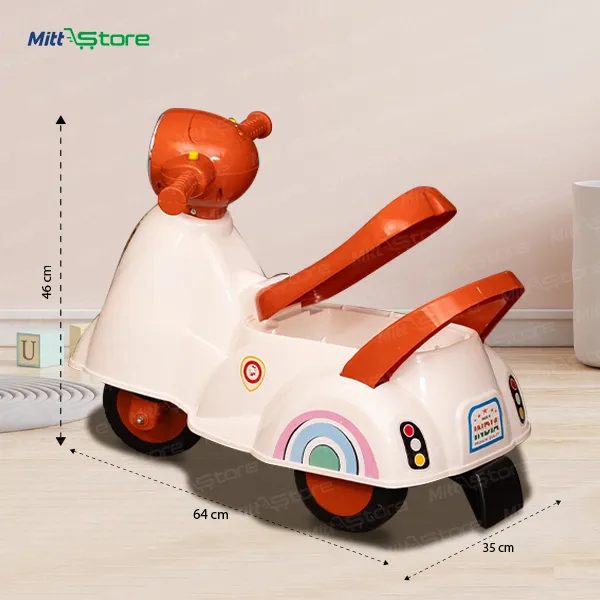 Vespa Scooter For Kids | Vintage Red Scooter Toy