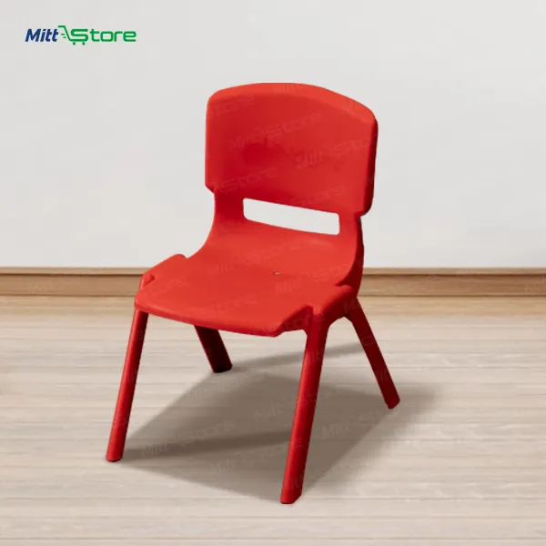 Red Sturdy Plastic Chair for Kids – Durable, Lightweight & Easy to Clean