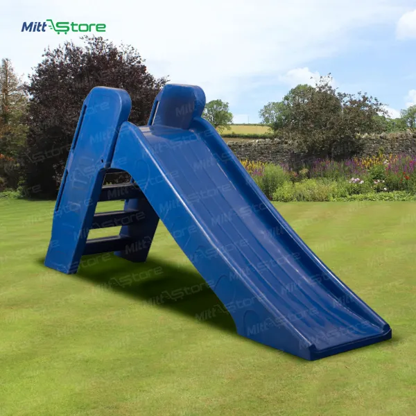 Blue  Extra-Large Thrilling Slide for Big Outdoor Fun For Toddlers