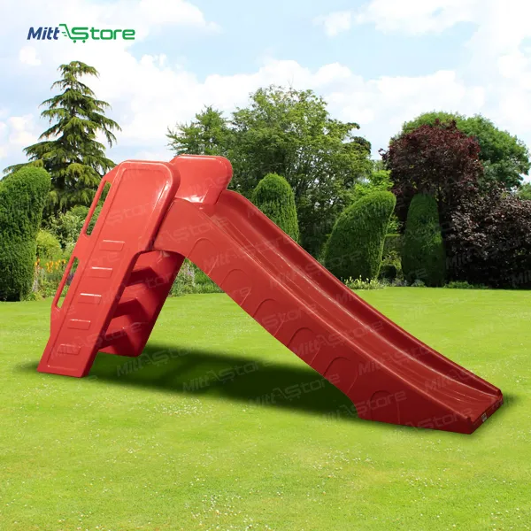Red Thrilling Slide for Big Outdoor Fun For Kids 