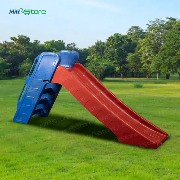 Massive Slide Blue & Red For Kids | Extra-Large, Thrilling Slide for Big Outdoor Fun