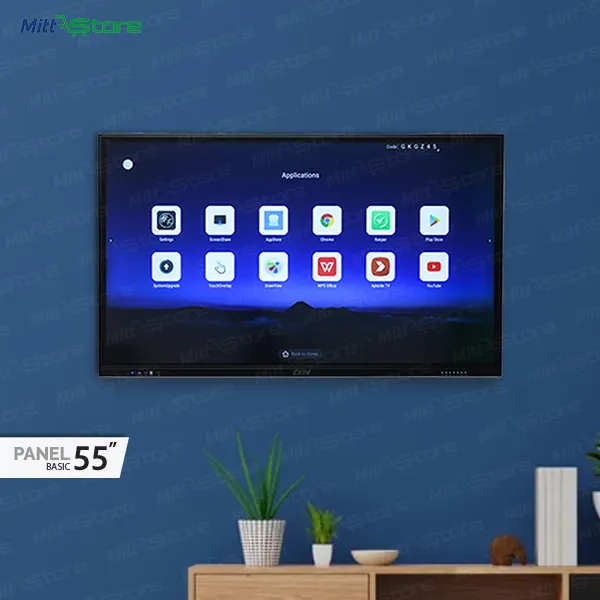 55-Inch Interactive Touch Panel – 4K UHD, Dual Pen Support, No AI Integration
