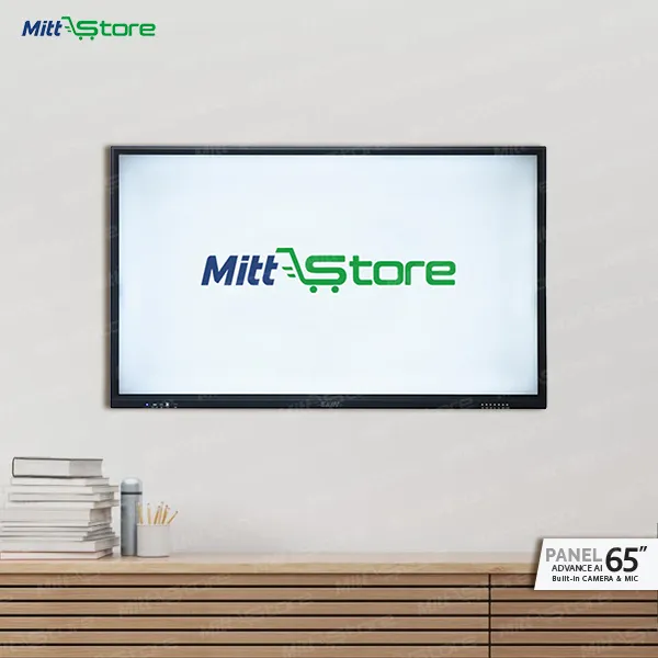 65-inch 4K Interactive Flat Panel with AI-Integretion & Built-in Camera & Mic