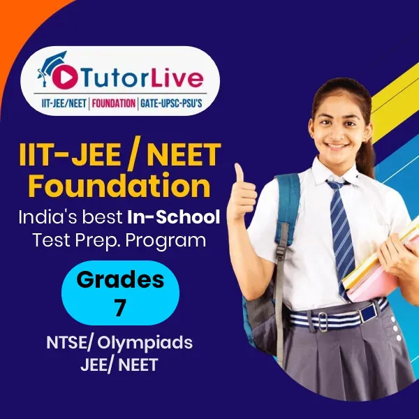 TutorLiveClasses – Comprehensive Online Test Series, Video Courses & Mentorship for IIT-JEE & NEET for Classes 7