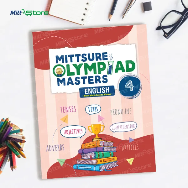 Olympiad English Workbook for Class 4 -  Concept Building & Exam Preparation Book