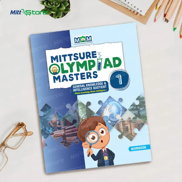Olympiad Masters GK & IQ Workbook for Class 1 – General Knowledge, Reasoning & Life Skills