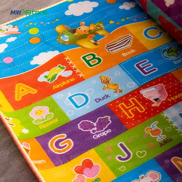Double-Sided Baby Play Mat for kids